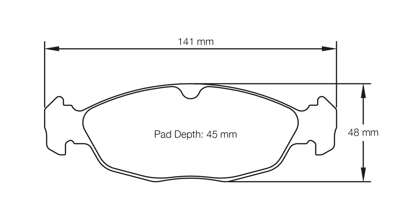 PAGID 1620-RS42 Brake Pads Photo-0