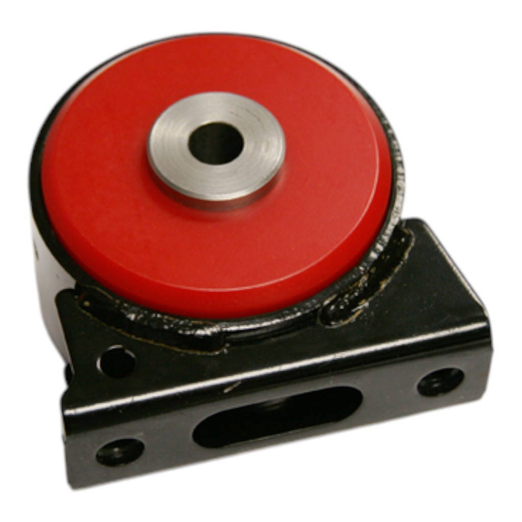 AMS AMS.04.03.0005-2 Front Lower Motor Mount Insert (Red /Race) for MITSUBISHI EVO X / Ralliart Photo-0