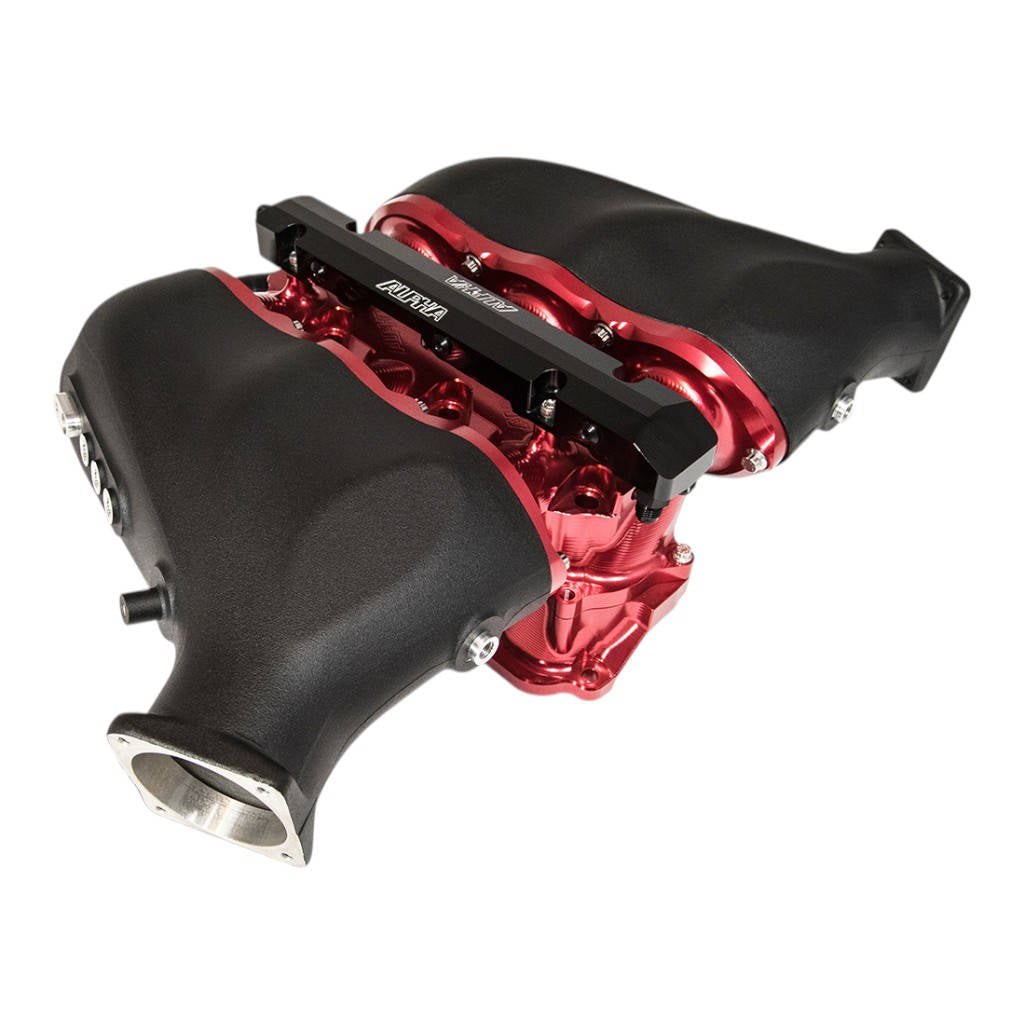 AMS ALP.07.08.0101-1 Billet Intake Manifold (Standard Fuel Rail 6 Injector/ Clear) for NISSAN GT-R (R35) Photo-4