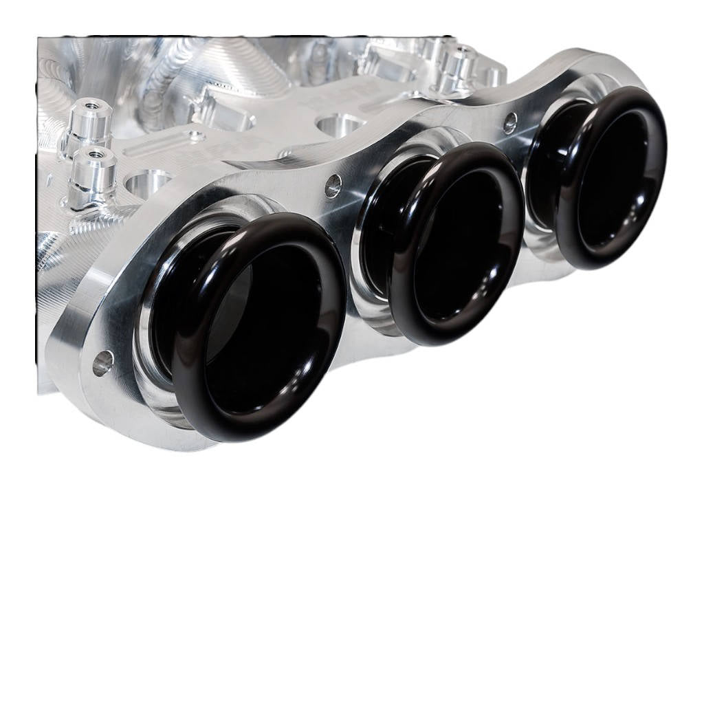 AMS ALP.07.08.0101-2 Billet Intake Manifold w / Secondary Fuel Rail 12 Injector Clear for NISSAN GT-R (R35) Photo-10