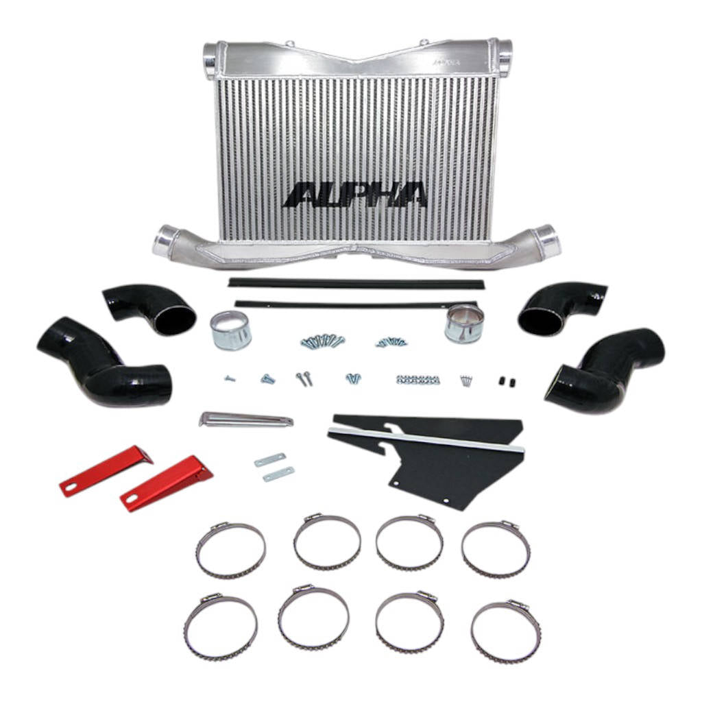 AMS ALP.07.09.0008-1 Front Mount Intercooler Upgrade (With Logo) for NISSAN GT-R (R35) 2009-2011 Photo-1