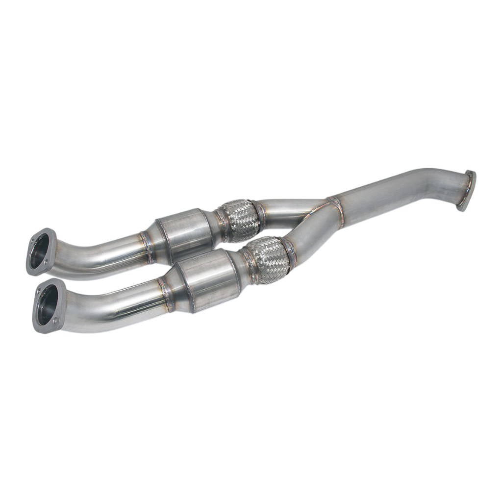 AMS ALP.07.05.0006-2 Midpipe with Race Cats 76mm Exit for NISSAN R35 GT-R Photo-0