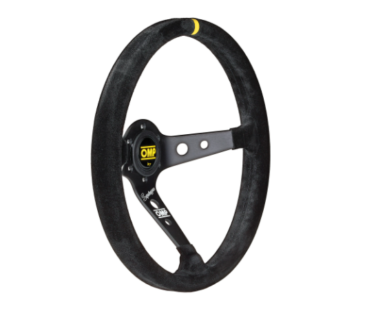 OMP OD0-2021-071 (OD/2021/N) Steering wheel CORSICA SUPERLEGGERO (light), suede, black, diam.350mm, reach 95mm Photo-1
