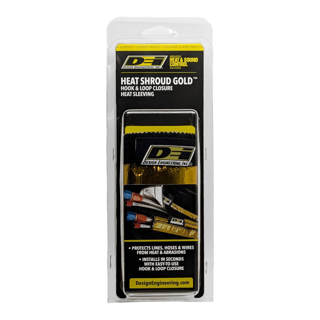 DEI 010458 TBA Heat Shroud 1/2" to 1-1/4" I.D. x 3ft GOLD Photo-4