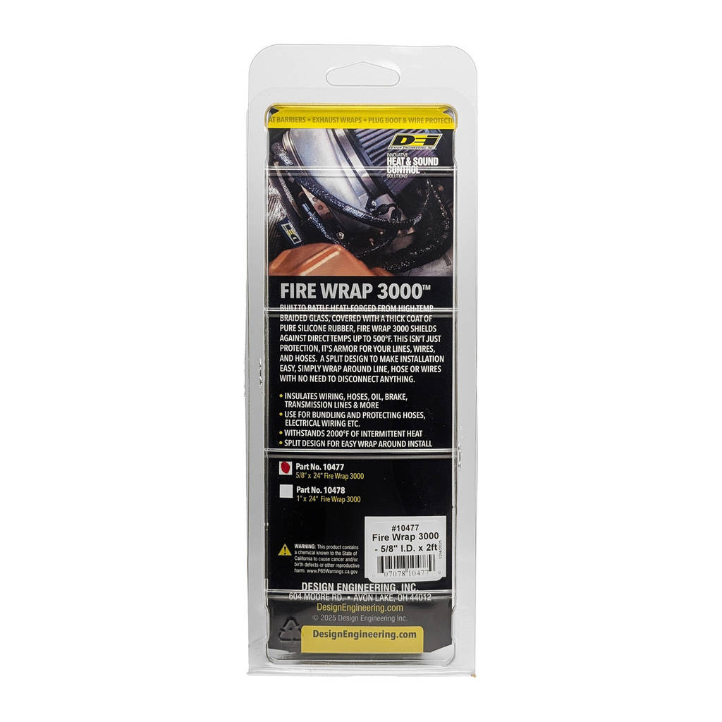 DEI 010477 Fire Wrap 3000 ™ 5/8" I.D. x 2ft Photo-2