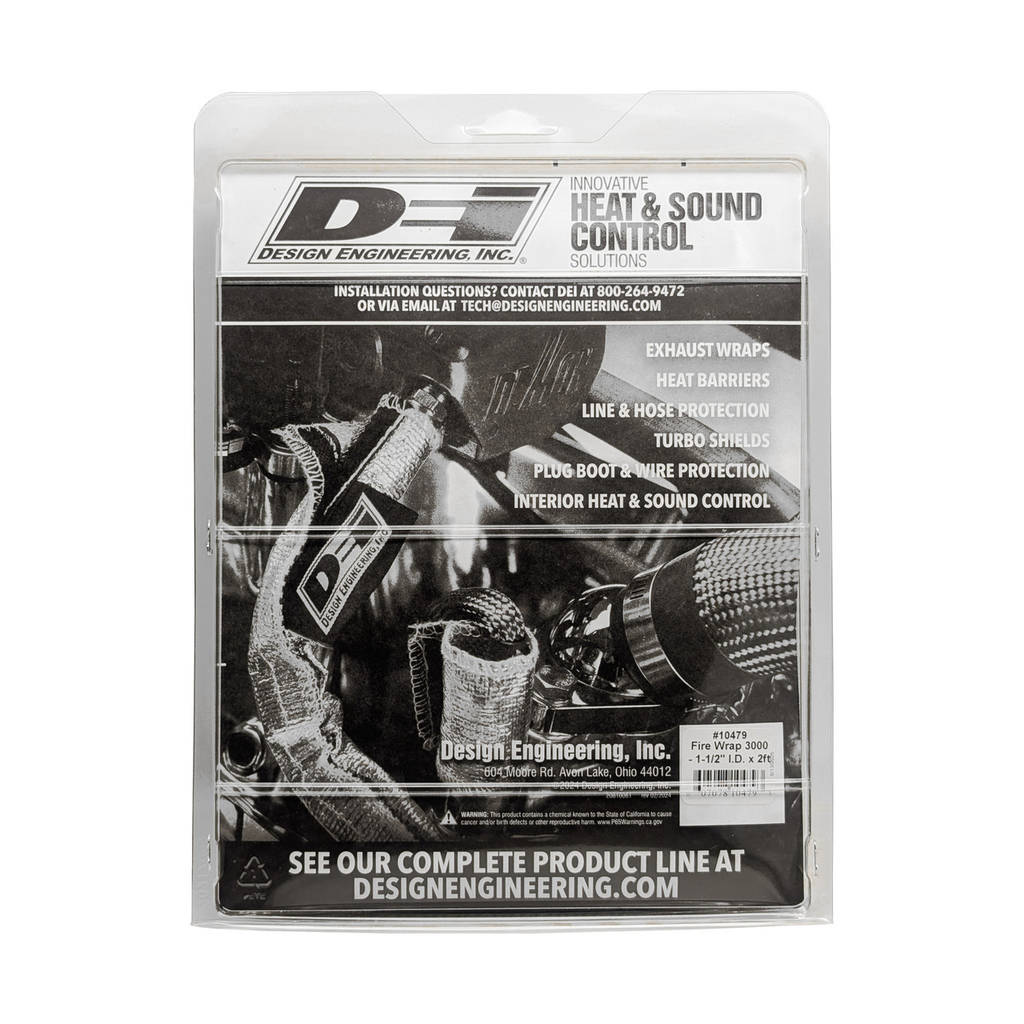 DEI 010479 Fire Wrap 3000 1-1/2" I.D. x 2ft Photo-2