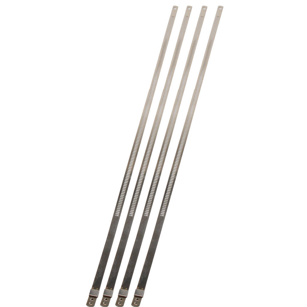 DEI 010209 Stainless Steel Positive Locking Tie 1/4" (7mm) x 14" 4 per pack Photo-0