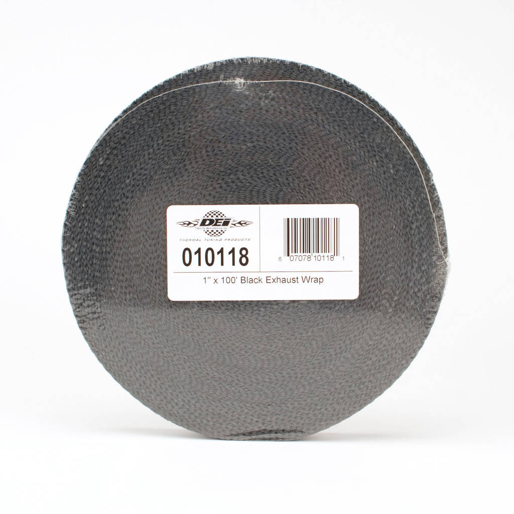 DEI 010118 Exhaust Wrap 1" x 100ft Black Photo-2