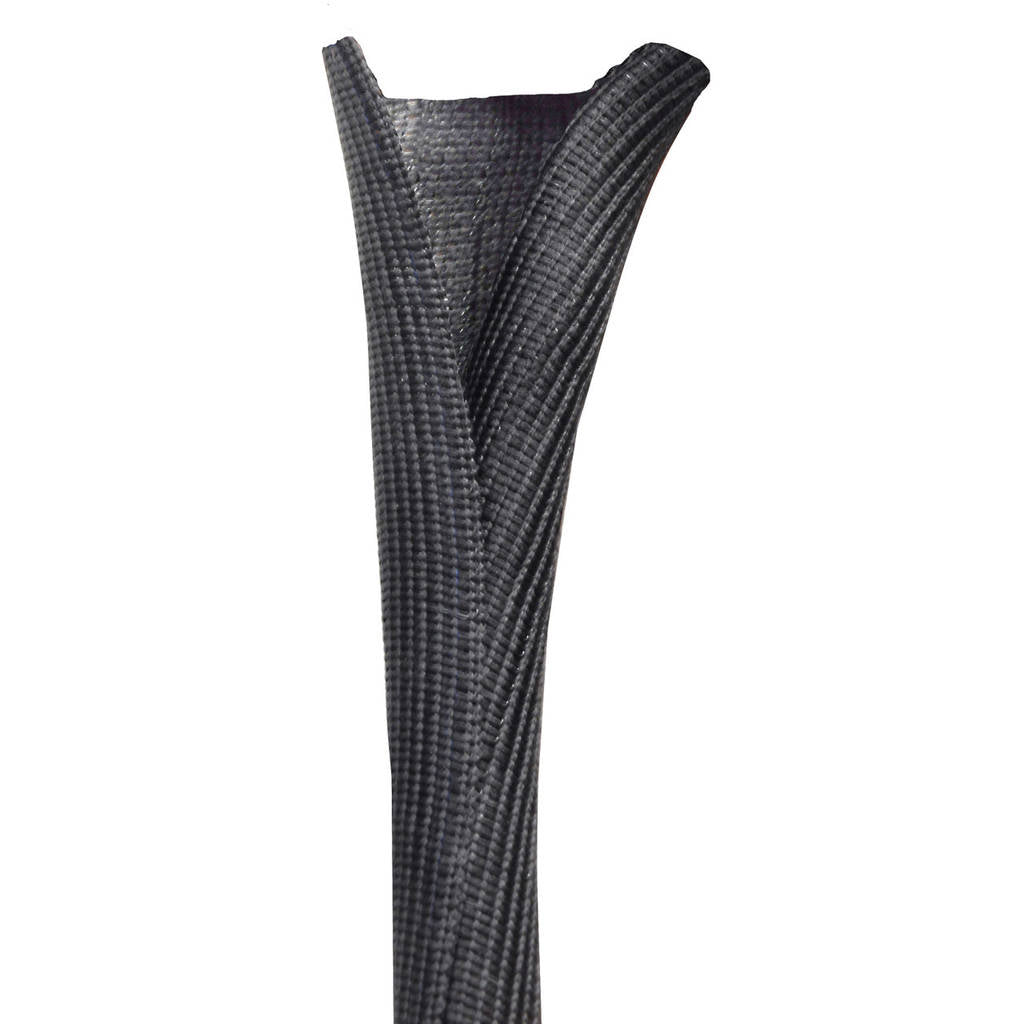 DEI 010650 Split Wire Sleeve Easy Loom™ 5mm-3/16" x 20' Black Photo-8
