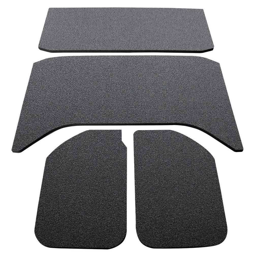 DEI 050137 Sound Deadening Headliner JEEP Wrangler 2011-up 4 Dr 4-pc Black Photo-0