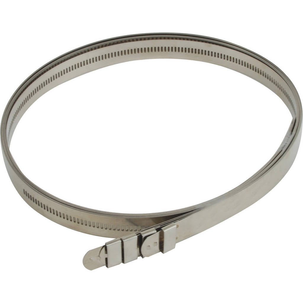 DEI 010217 Stainless Steel Positive Locking Tie 1/2" (12mm) x 40" 4 per pack Photo-0