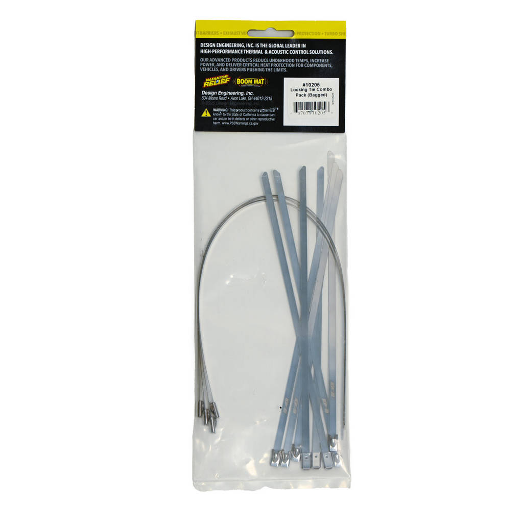DEI 010205 Stainless Steel Locking Tie COMBO PACK-Promo Use Photo-3