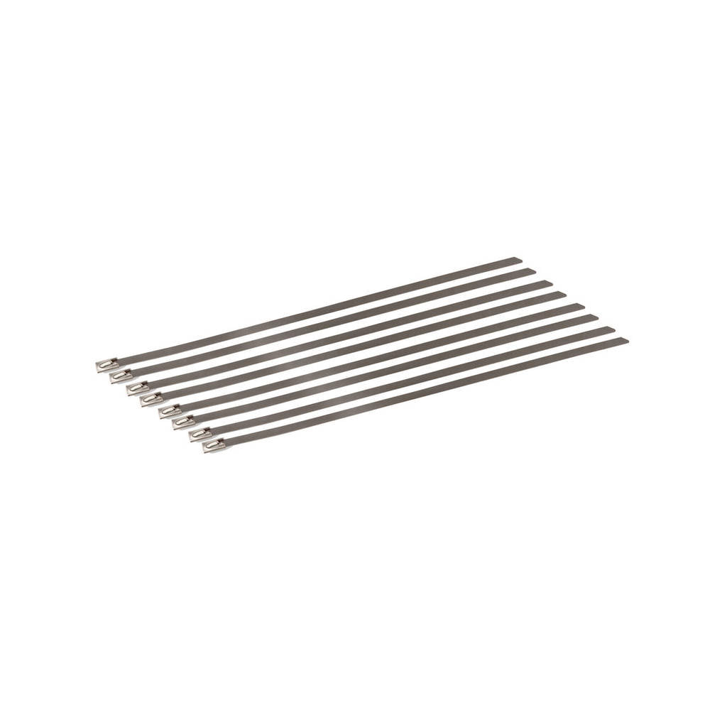 DEI 010201 Stainless Steel Locking Tie 8" 8 per pack Photo-0