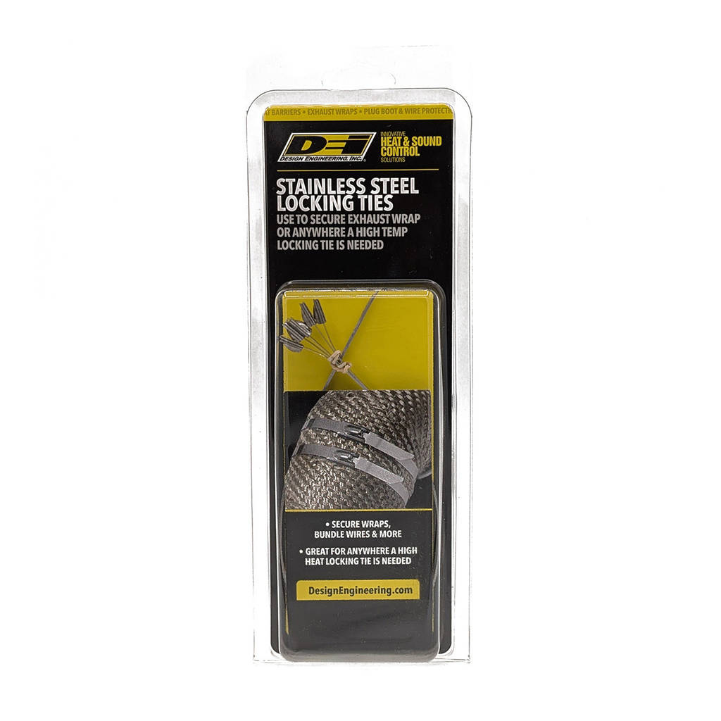 DEI 010202 Stainless Steel Locking Tie 14" 4 per pack Photo-1