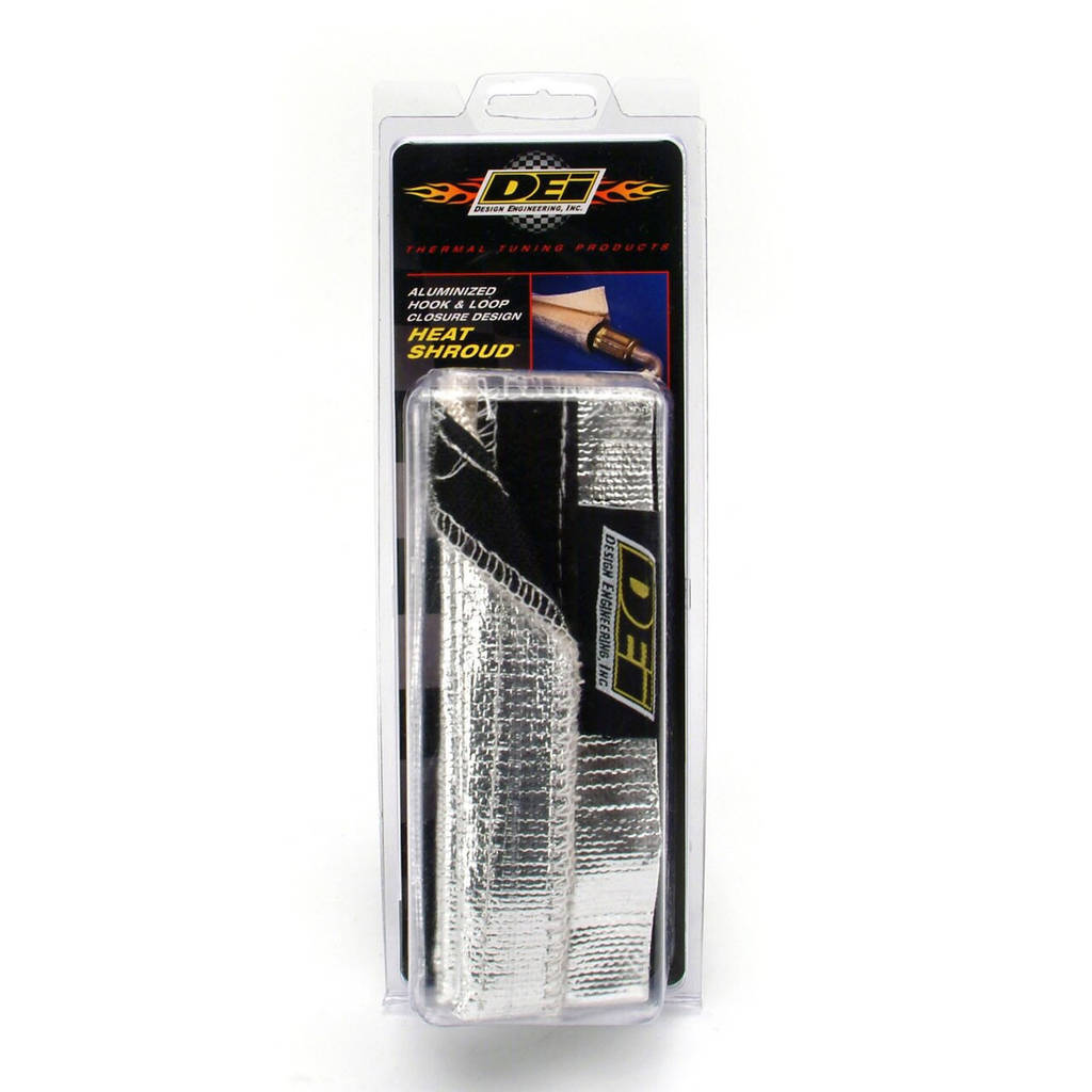 DEI 010487B50 Heat Shroud™ 2-1/2" x 50ft Spool AluMINIzed Sleeving-hook & loop edge Photo-2