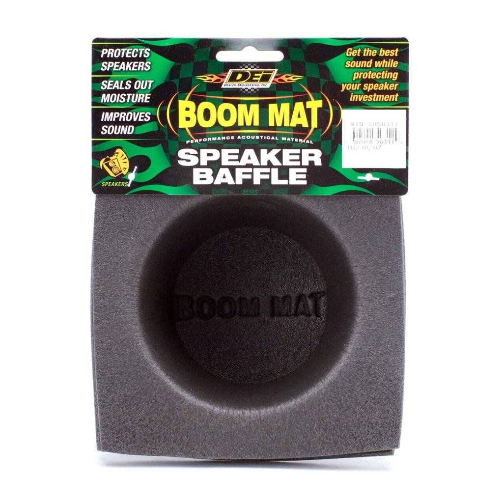 DEI 050310 Speaker Baffles 4" Round 6"w x 6"h x 3-1/2"d Pair Photo-1