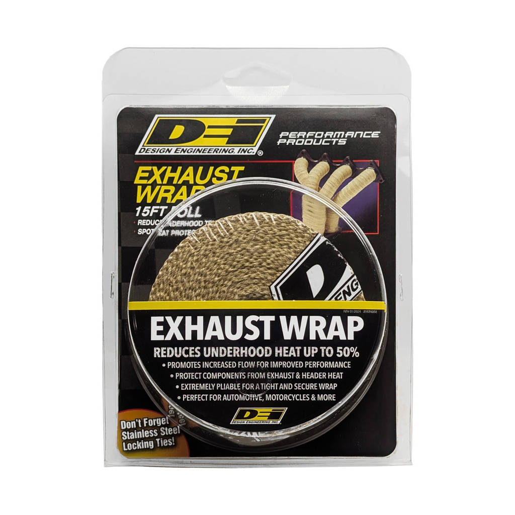 DEI 010106 Exhaust Wrap 2" x 15ft Tan Photo-1