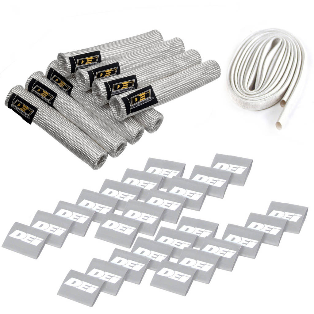 DEI 010702 Protect-A-Boot & Wire Kit 8 Cylinder Silver Photo-0