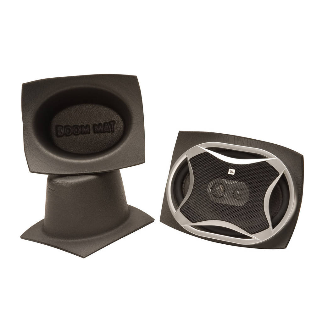 DEI 050380 Speaker Baffles 6"x 9" Oval 10-1/2"w x 7-3/4"h x 4-1/2"d Pair Photo-0