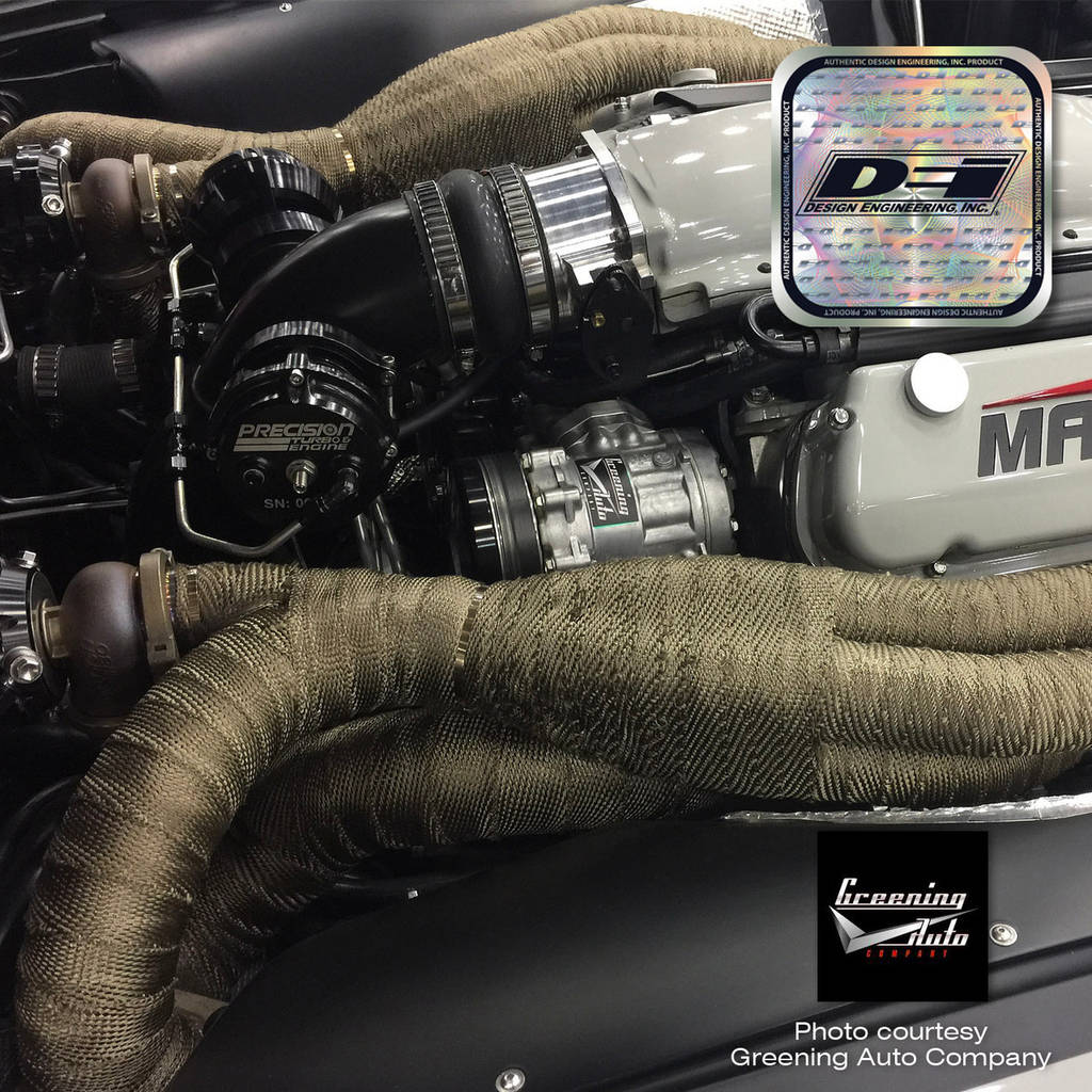DEI 010095 Exhaust Wrap Kits Kit Titanium Photo-1