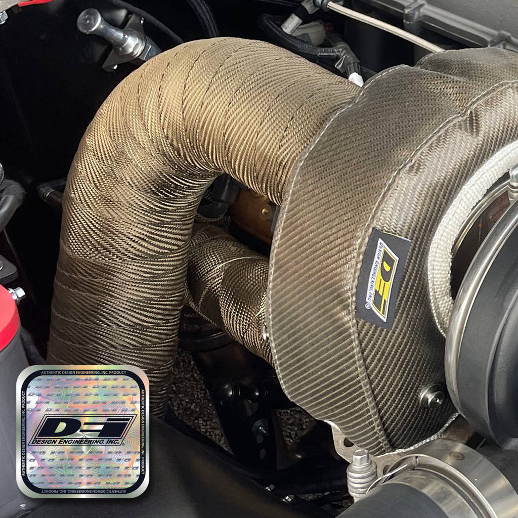DEI 010095 Exhaust Wrap Kits Kit Titanium Photo-2