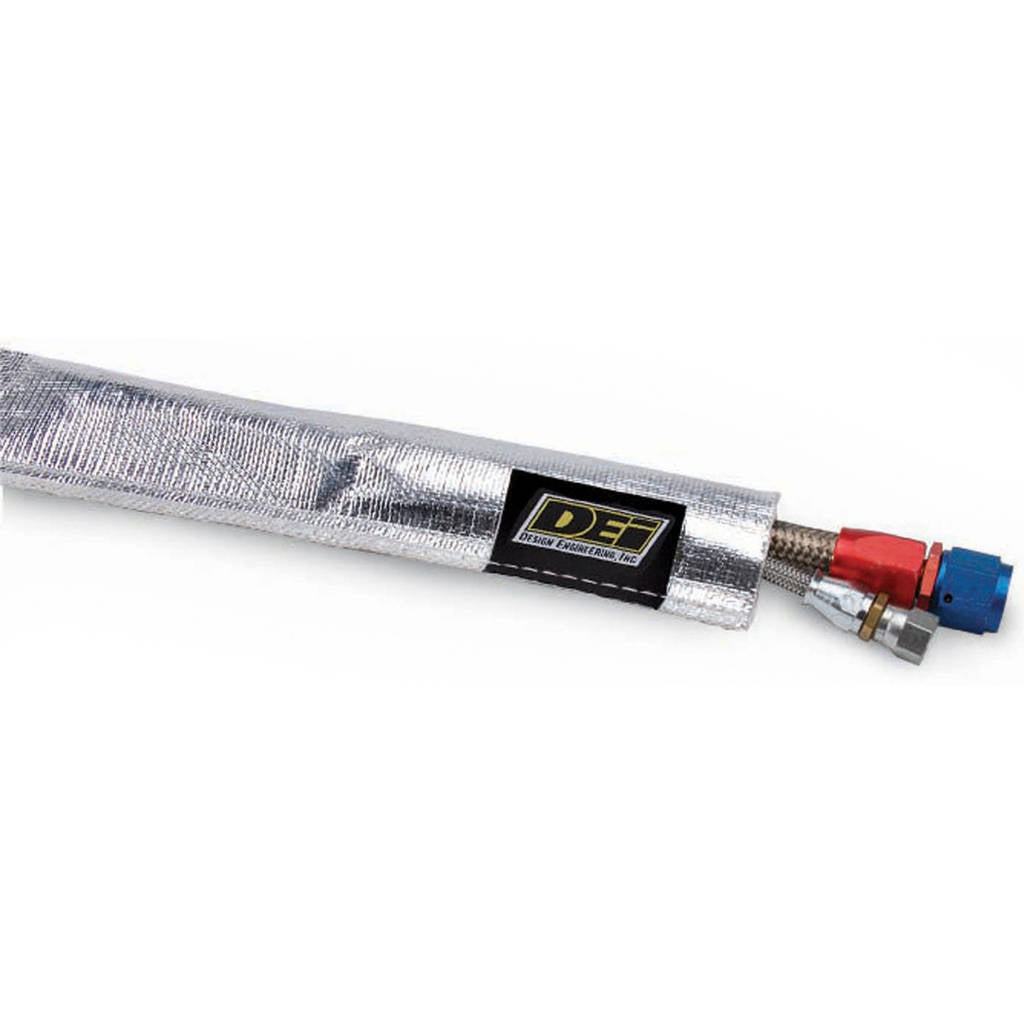 DEI 010403 Heat Sheath™ 3/4" x 3ft AluMINIzed Sleeving-sewn edge Photo-0