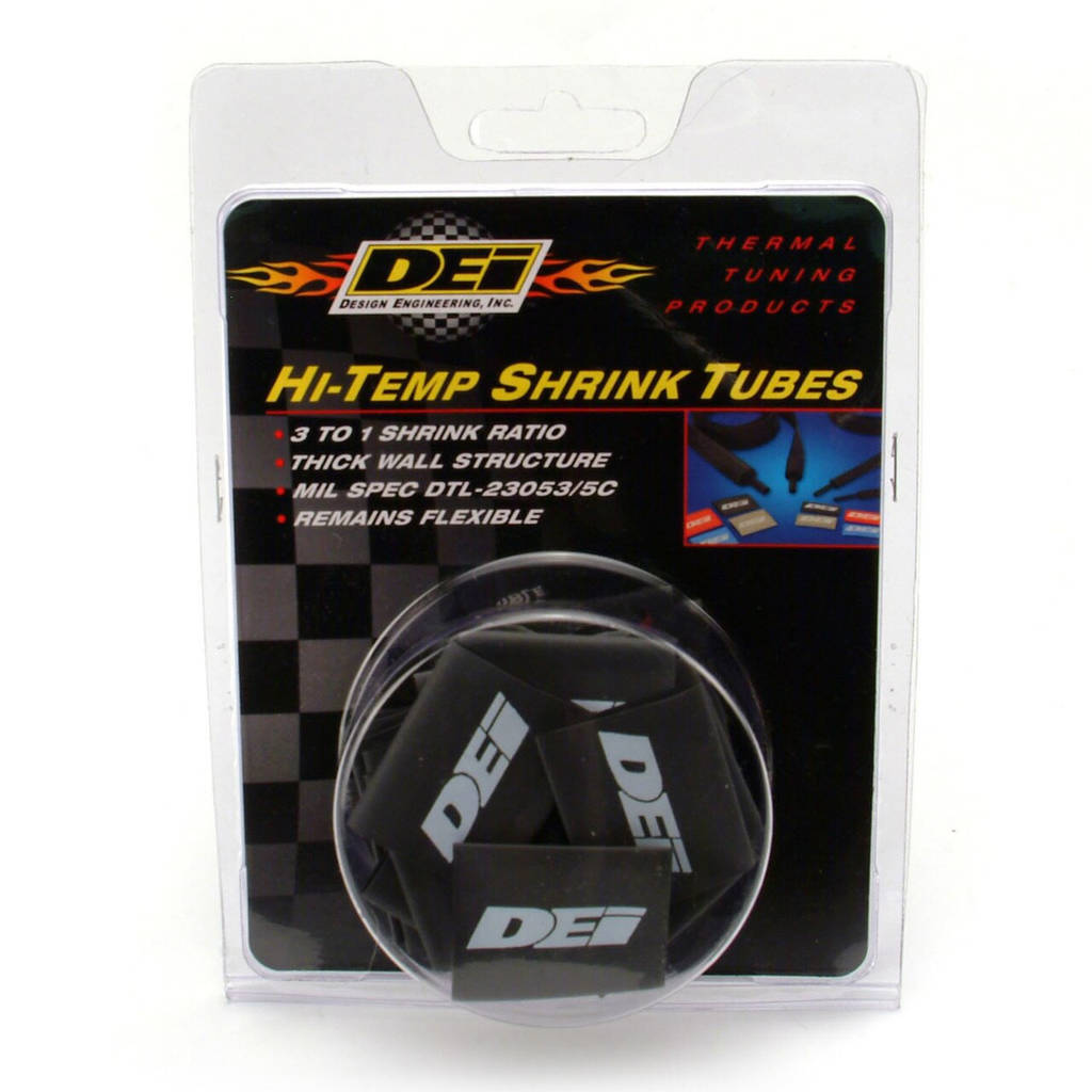 DEI 010810 Hi-Temp Shrink Tube 18mm x 1.5" Black Photo-2
