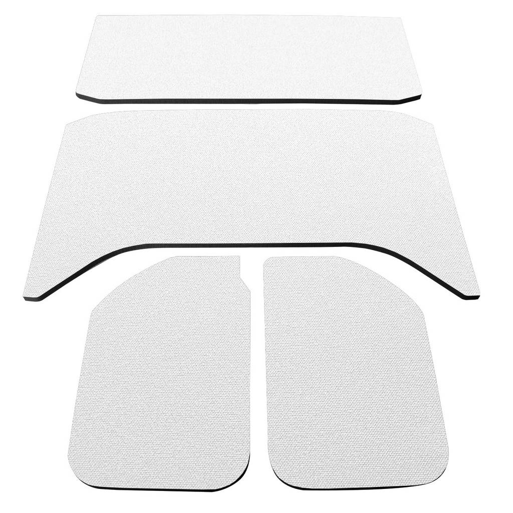 DEI 050141 Sound Deadening Headliner JEEP Wrangler 2011-up 4 Dr 4-pc White Photo-0
