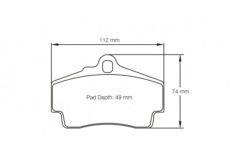 PAGID 2406-RSL29 Rear Brake Pads for PORSCHE Cayman S / GTS (981) / Boxter S / GTS (981) Iron Brakes Photo-2