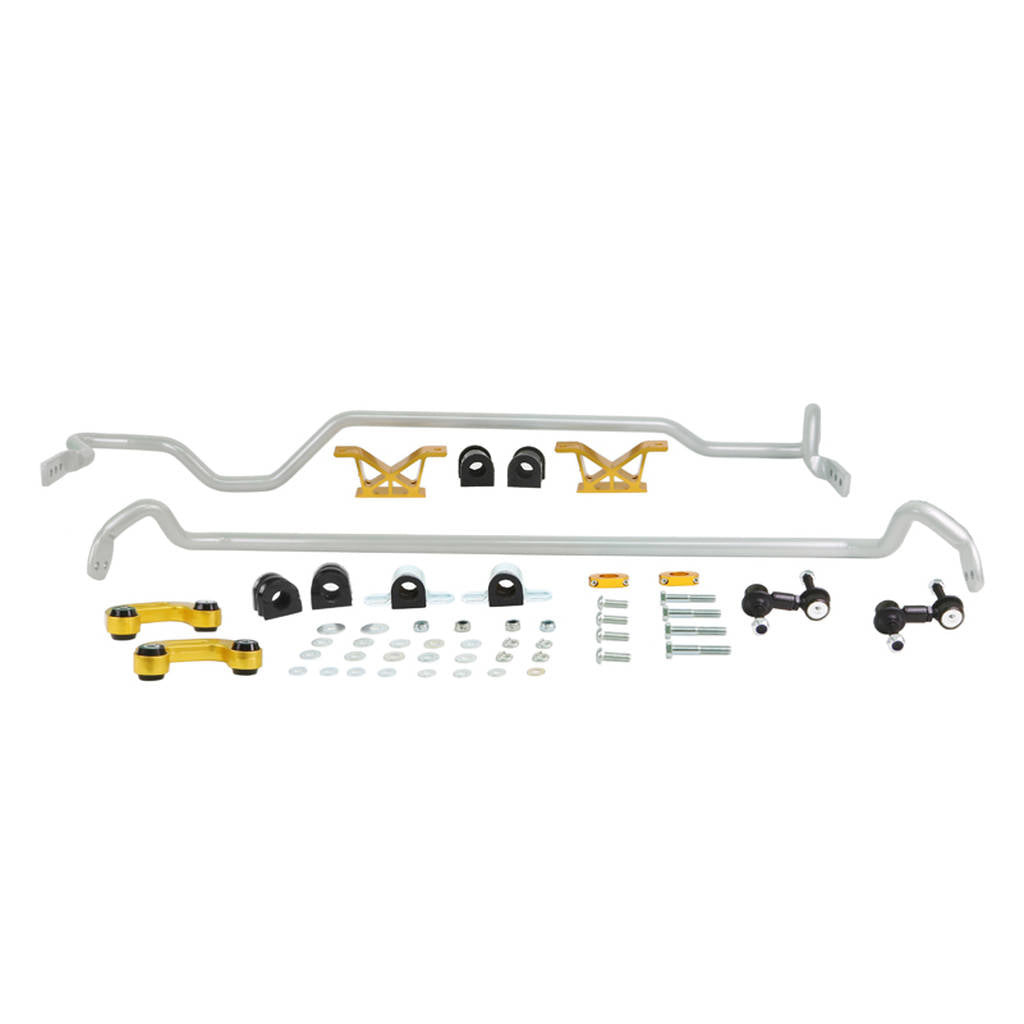 WHITELINE BSK007M Front/Rear Sway Bar Kit for Subaru Impreza WRX GD 2002-2007 Photo-1