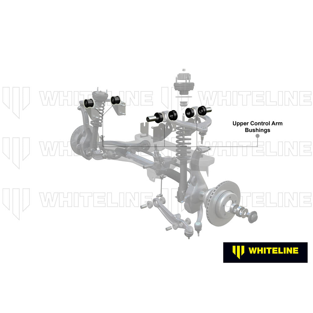 WHITELINE KCA420 Front Upper Control Arm - Bushing Double Offset Camber Kit for Audi A4-A8, S4-S8 Fwd/Awd Photo-1