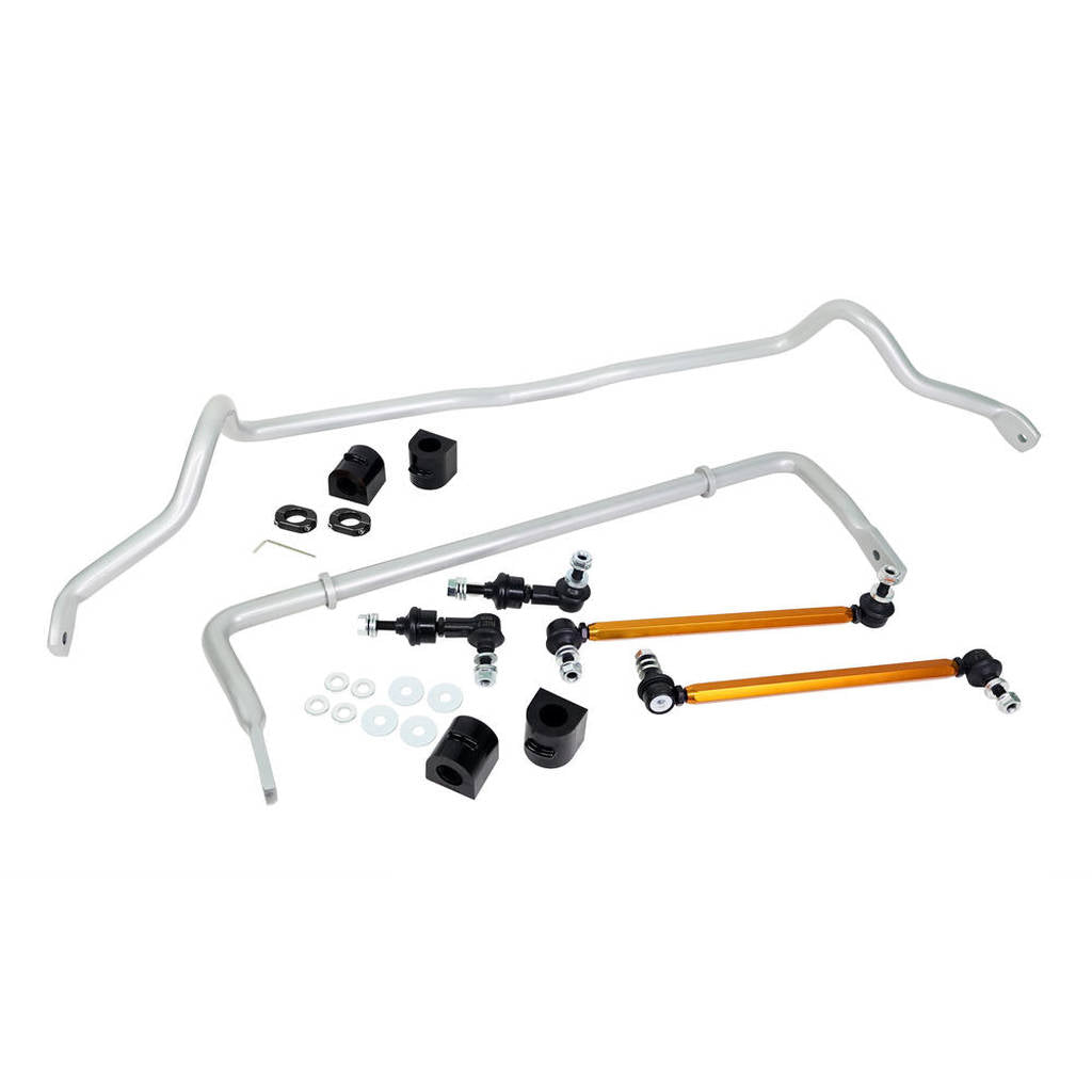 WHITELINE BFK003 Front/Rear Anti Roll Bar - Vehicle Kit for Ford Focus LS-LZ/Mazda3 BK, BL Photo-0