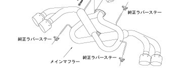 HKS 31021-KN001 Legamax Premium exhaust for NISSAN R35 GT-R (titanium tips) Photo-3