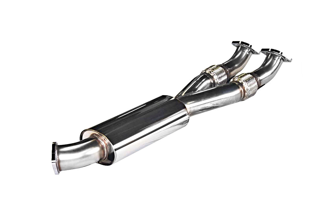 HKS 33004-KN001 SS Centre Pipe GTR35 Motorsports Only Photo-0