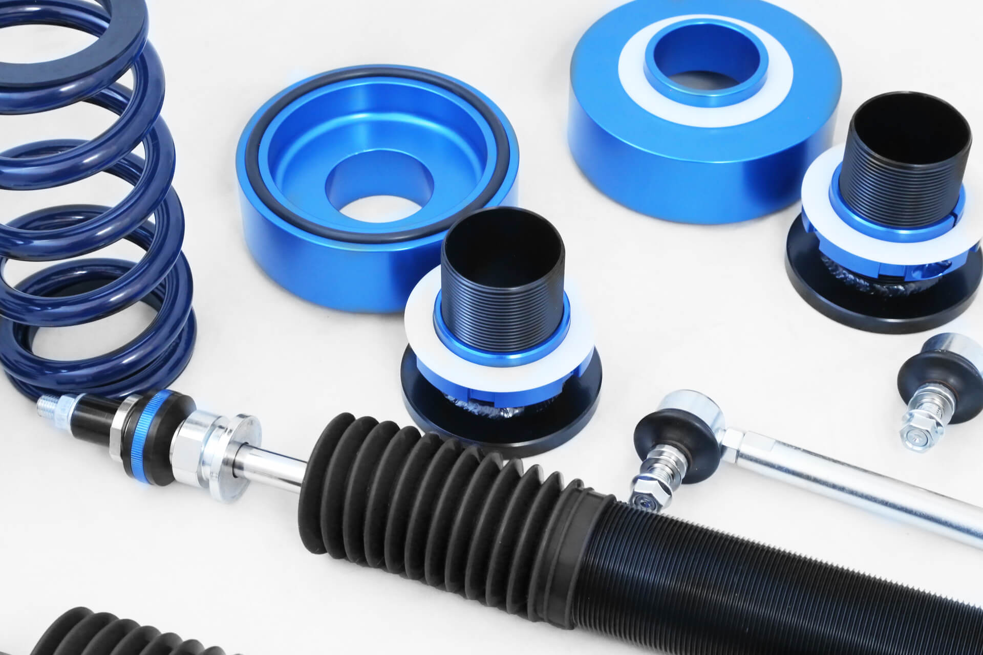 UNPLUGGED PERFORMANCE UP-M3-311-3.1 Coilover Set-Dual Motor and Performance for TESLA Model 3 Photo-2