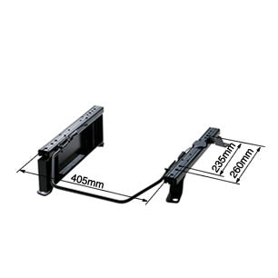 BRIDE T158RK Seat Rail RK (Left) for TOYOTA Land Cruiser Prado 1996-2002 Photo-1
