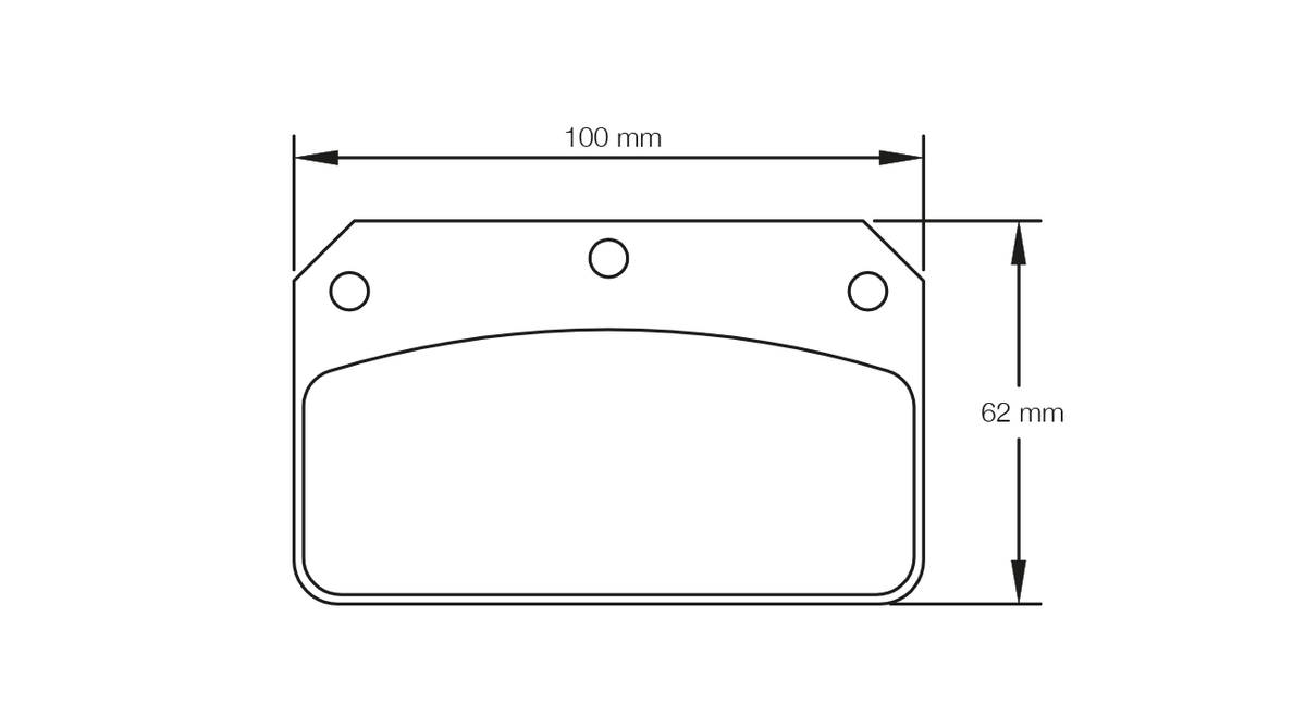 PAGID 1796-RSL29 Brake Pads for Wilwood Dynalite Centre Pin Photo-0