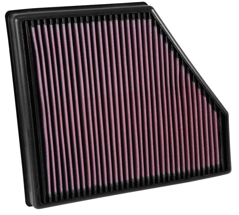 K&N 33-5047 Replacement Air Filter CHEVROLET CAMARO V8-6.2L F/I; 2016-2017 Photo-0