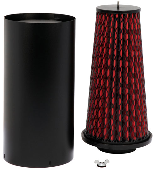 K&N 38-2014S Replacement Canister Filter -HDTCANISTER PLUS Filter; 7-3/4"D, 16"H Photo-0