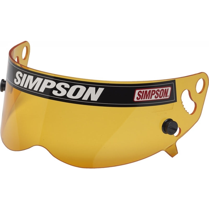 SIMPSON 89403A Replacement shield for BANDIT helmets, amber Photo-0