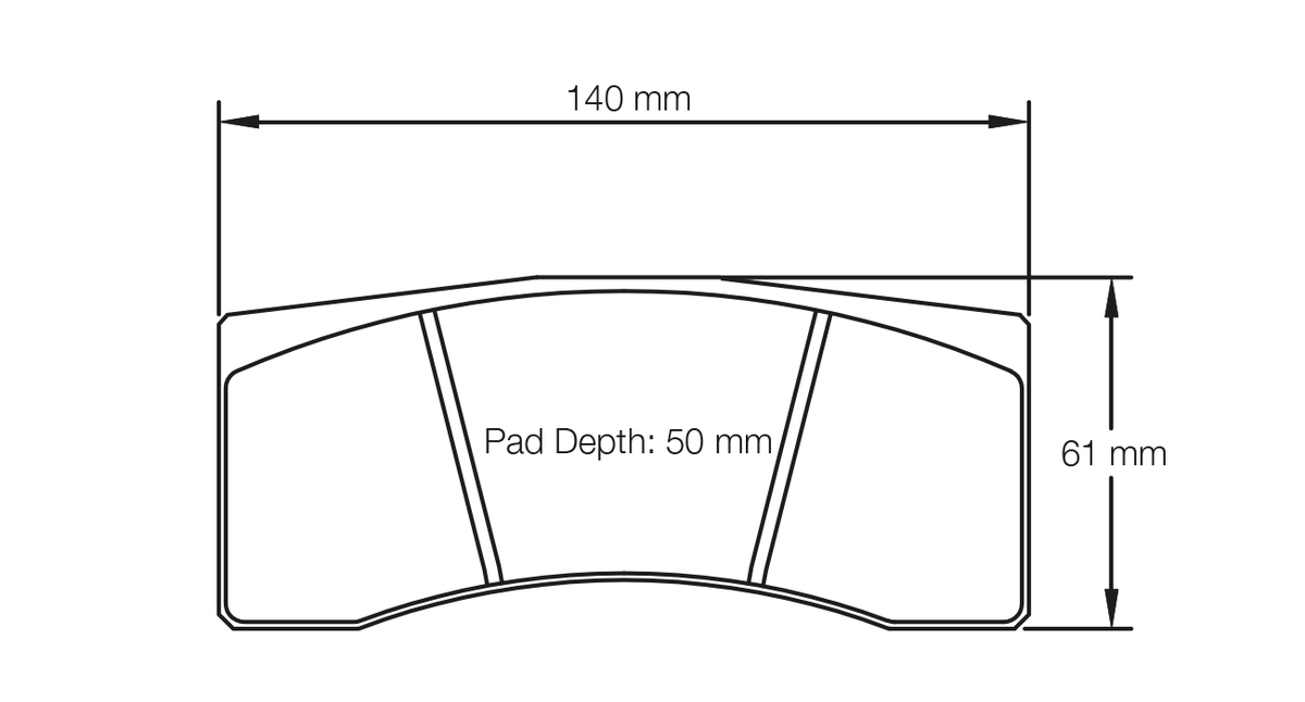 PAGID 1896-RSL29 Brake Pads for AP Racing CP5788 D48 / Brembo 07.5169. (type 140 or B18 family) Photo-0
