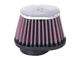 K&N RC-1820 UNIVERSAL Clamp-On Air Filter 2"FLG, 4 X 3"B, 3 X 2"T, 2-3/4"H Photo-0