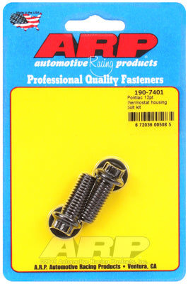 ARP 190-7401 Thermostat Housing Bolt Kit for PONTIAC. 8740. 12pt Photo-0
