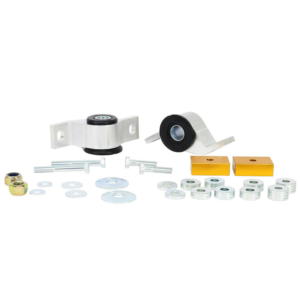 WHITELINE KCA359M Front Lower Inner Rear Bushings Offset Caster/Anti Lift for GD Subaru Impreza incl WRX/STi Photo-2