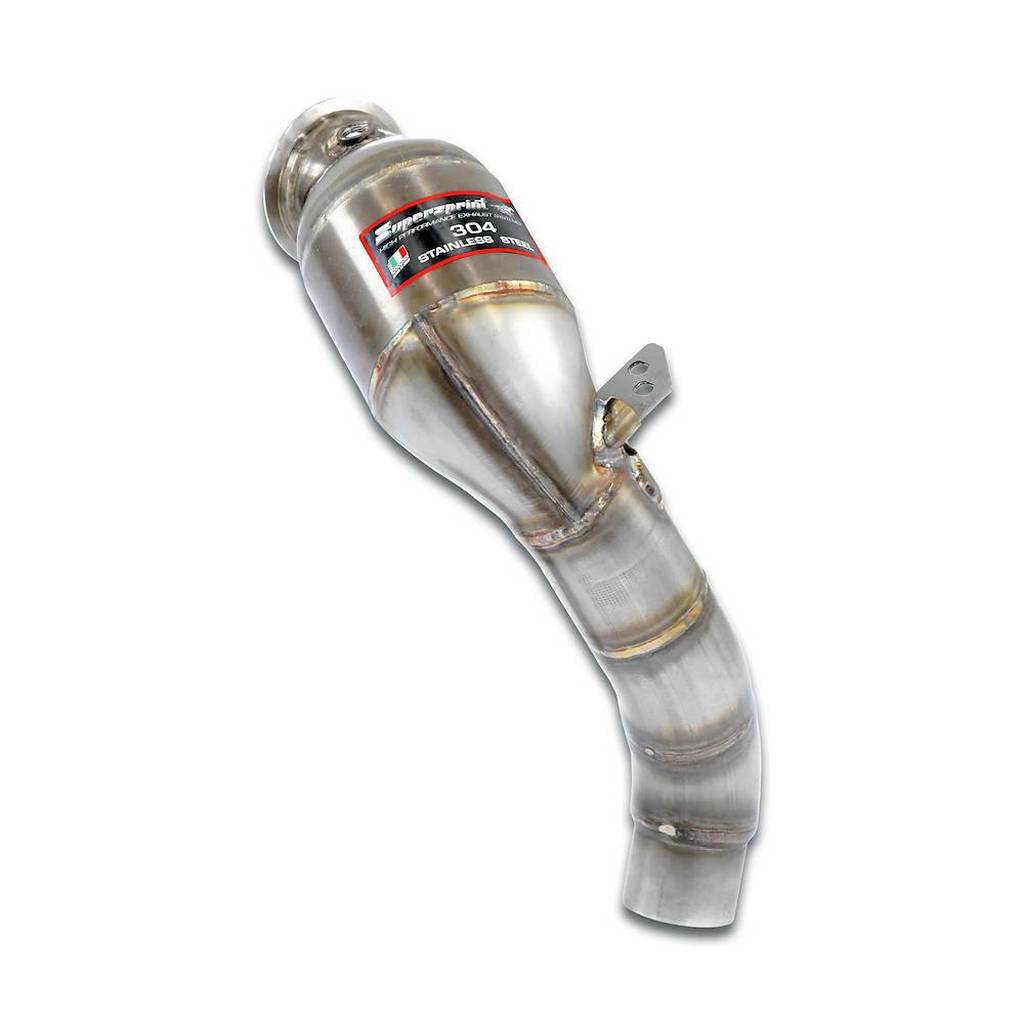 SUPERSPRINT 986721 Turbo downpipe kit + Metallic catalytic converter Right BMW F10 M5 Photo-0