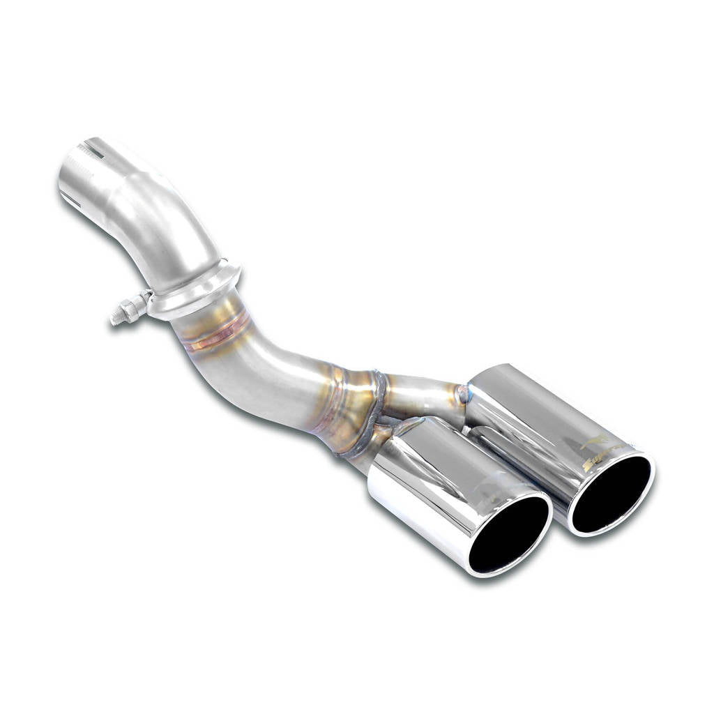 SUPERSPRINT 243436 Connecting pipe kit + Endpipe Left OO 80 PORSCHE 911 (Serie 997.1) Photo-0