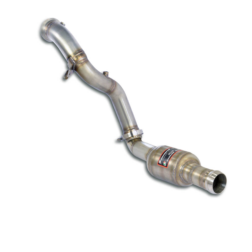 SUPERSPRINT 722361 Downpipe Right + Metallic catalytic converter - (Replaces pre-catalytic converter Photo-0