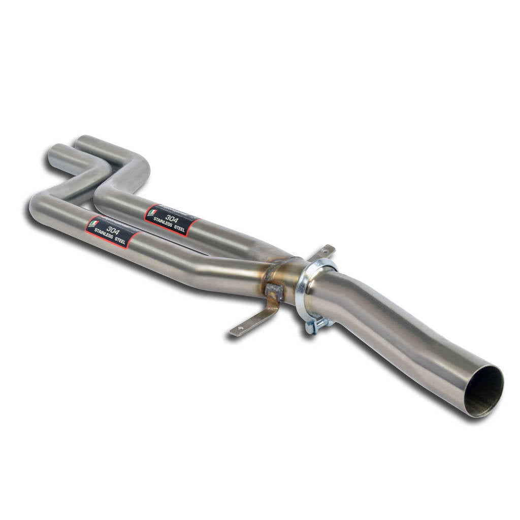 SUPERSPRINT 786412 Front "Y-Pipe" BMW E46 Photo-0
