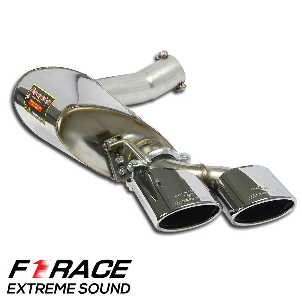 SUPERSPRINT 847227 Rear exhaust Left "F1 Race" 120x80 MERCEDES-Benz R230 SL Photo-0