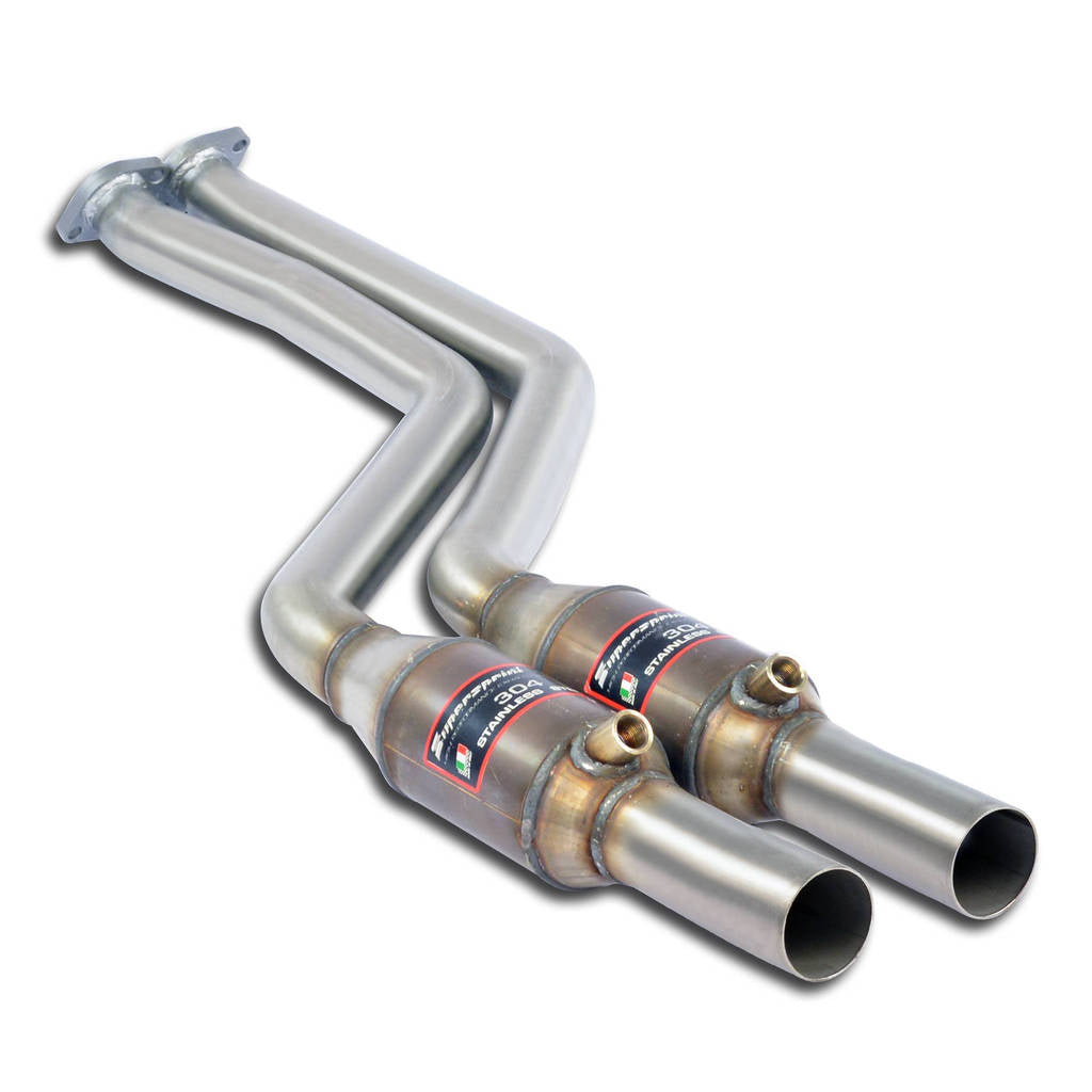 SUPERSPRINT 788102 Front exhaust with metal Kat Right + Left Alpina Roadster Photo-0